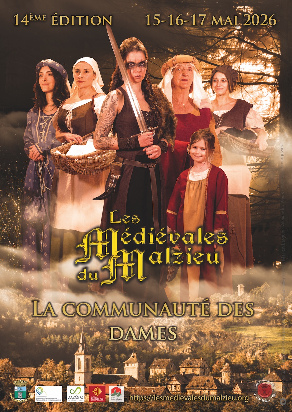 Affiche 2026 — la communauté des dames